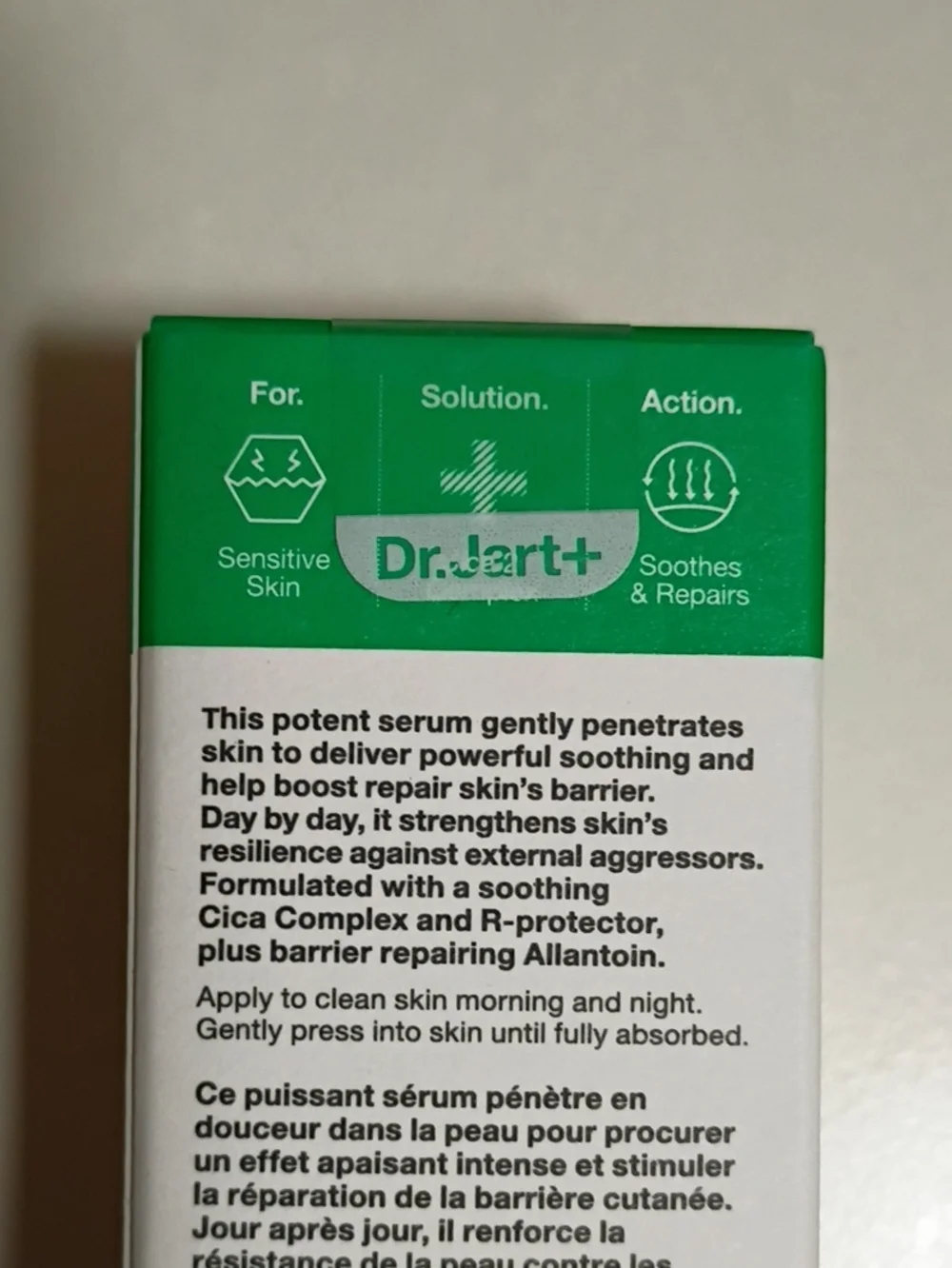 Dr. Jart Cicapair Intensive Soothing Repair Serum